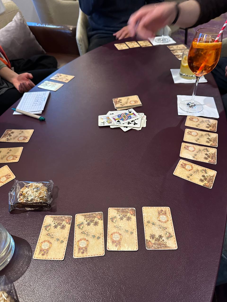 船上Card Game消遣